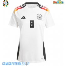 Camisa de time de futebol Alemanha Toni Kroos #8 Replicas 1º Equipamento Europeu 2024 Manga Curta